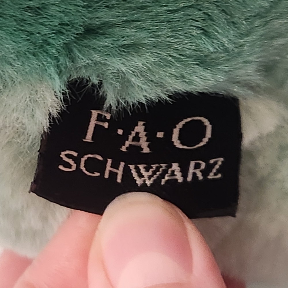12" FAO Schwarz Glow Brights LED with Sound Dinosaur Toy Plush - Picture 11 of 15